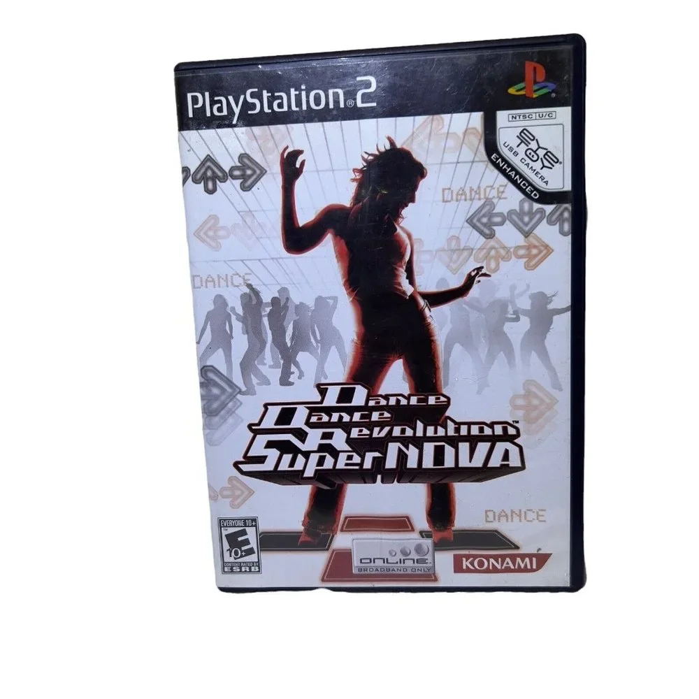 Dance Dance Revolution SuperNova Sony Playstation 2 (PS2) Black Label Game